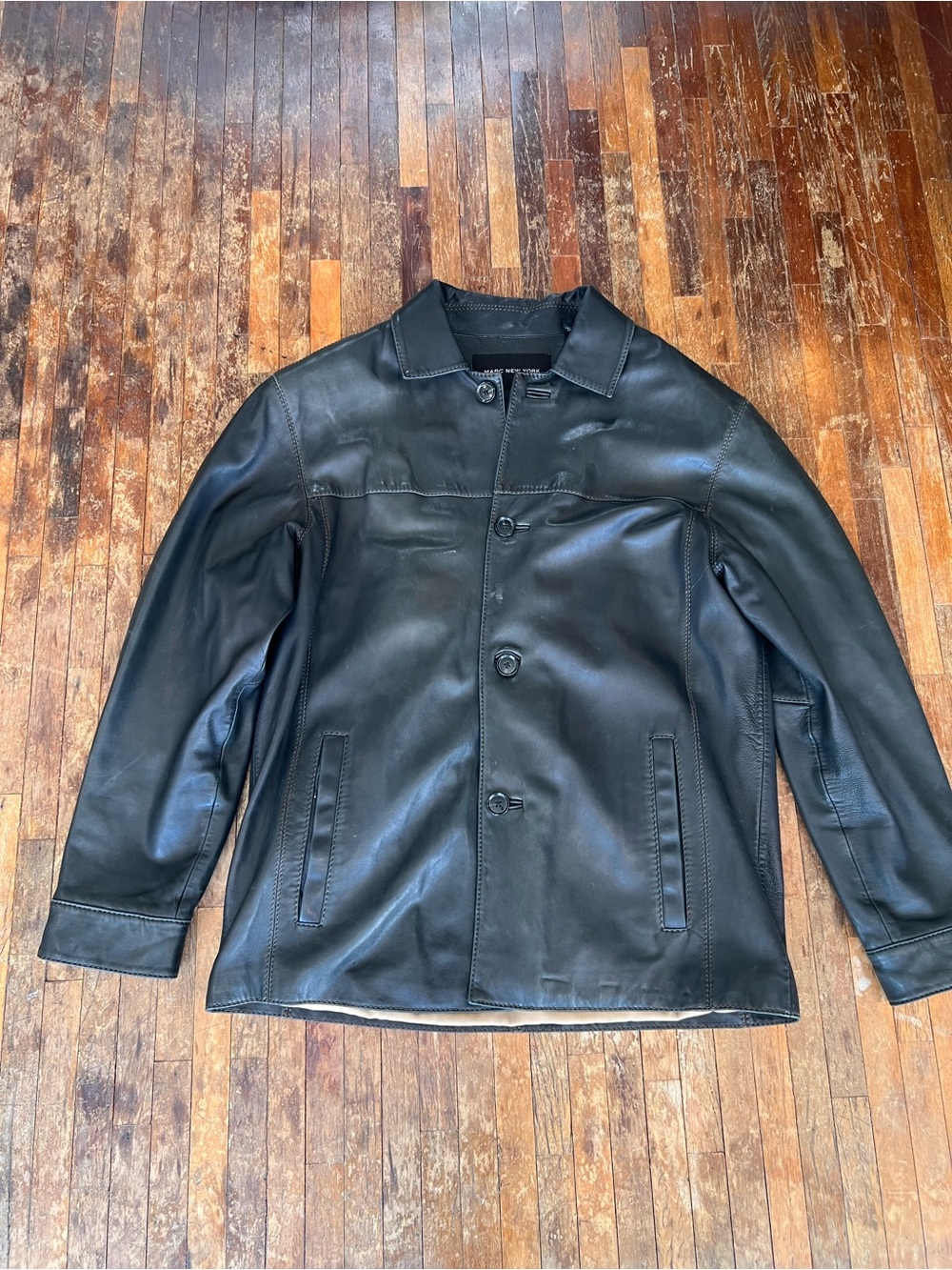Leather jacket